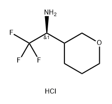 2H-Pyran-3-methanamine, tetrahydro-α-(trifluoromethyl)-, hydrochloride (1:1), (α Structure