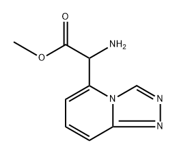 methyl 2-amino-2-{[1,2,4]triazolo[4,3-a]pyridin-5-yl}acetate Structure