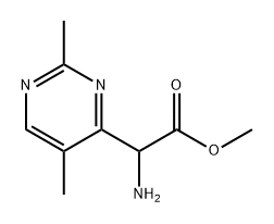 2089705-25-7 methyl 2-amino-2-(2,5-dimethylpyrimidin-4-yl)acetate