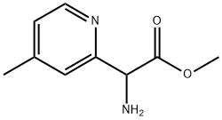 2089711-13-5 methyl 2-amino-2-(4-methylpyridin-2-yl)acetate