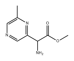 2089712-73-0 methyl 2-amino-2-(6-methylpyrazin-2-yl)acetate