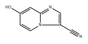 7-hydroxyimidazo[1,2-a]pyridine-3-carbonitrile 结构式