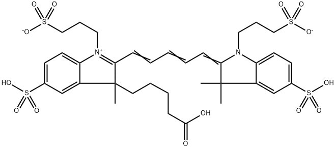 Alexa Fluor 647 Acid,2090339-69-6,结构式