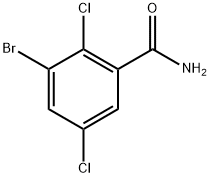 3-bromo-2,5-dichlorobenzamide Structure