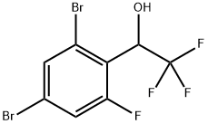 1-(2,4-dibromo-6-fluorophenyl)-2,2,2-trifluoroethanol Structure