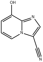 8-hydroxyimidazo[1,2-a]pyridine-3-carbonitrile 结构式