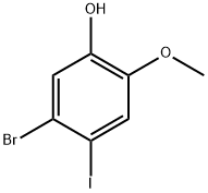5-bromo-4-iodo-2-methoxyphenol Structure