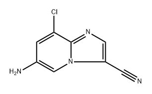 6-amino-8-chloroimidazo[1,2-a]pyridine-3-carbonitrile,2091038-24-1,结构式
