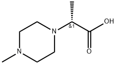 (R)-2-(4-甲基哌嗪-1-基)丙酸 结构式