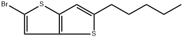 2-BROMO-5-PENTYLTHIENO[3,2-B]THIOPHENE 结构式