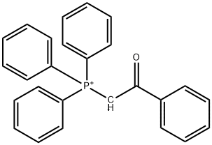 Phosphonium, (2-oxo-2-phenylethyl)triphenyl-, inner salt 化学構造式