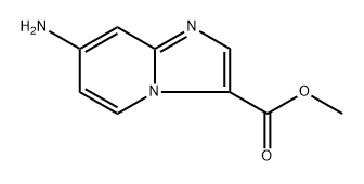 methyl 7-aminoimidazo[1,2-a]pyridine-3-carboxylate Structure