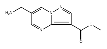 methyl 6-(aminomethyl)pyrazolo[1,5-a]pyrimidine-3-carboxylate,2092073-17-9,结构式