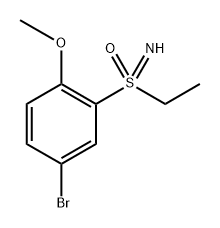 (5-bromo-2-methoxyphenyl)(ethyl)imino-lambda6-
sulfanone 结构式