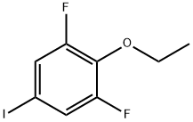 2-Ethoxy-1,3-difluoro-5-iodobenzene 化学構造式