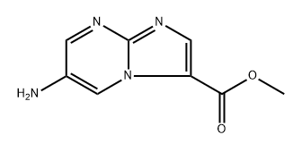 methyl 6-aminoimidazo[1,2-a]pyrimidine-3-carboxylate Struktur