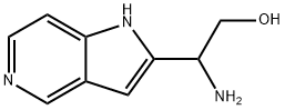 2-amino-2-(1H-pyrrolo[3,2-c]pyridin-2-yl)ethan-1-ol Structure