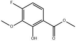 methyl 4-fluoro-2-hydroxy-3-methoxybenzoate Structure