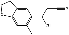 2,3-Dihydro-β-hydroxy-6-methyl-5-benzofuranpropanenitrile|