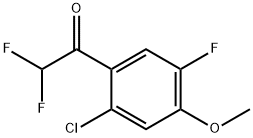 2092799-34-1 1-(2-Chloro-5-fluoro-4-methoxyphenyl)-2,2-difluoroethanone