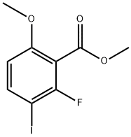 methyl 2-fluoro-3-iodo-6-methoxybenzoate Structure