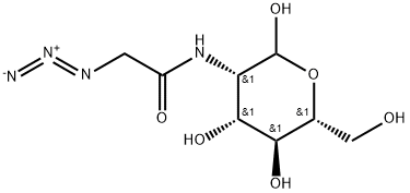 D-MANNOPYRANOSE, 2-[(2-AZIDOACETYL)AMINO]-2-DEOXY-,2092926-22-0,结构式