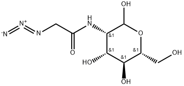 D-Mannopyranose, 2-[(2-azidoacetyl)amino]-2-deoxy- Structure