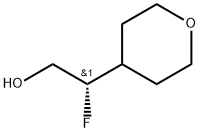 (S)-2-氟-2-(四氢2H-吡喃-4-基)乙-1-醇, 2093980-21-1, 结构式