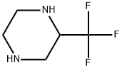 Piperazine, 2-(trifluoromethyl)-, (+)- 化学構造式