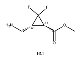 2095396-20-4 RAC-METHYL (1R,3S)-3-(AMINOMETHYL)-2,2-DIFLUOROCYCLOPROPANE-1-CARBOXYLATE HYDROCHLORIDE, CIS