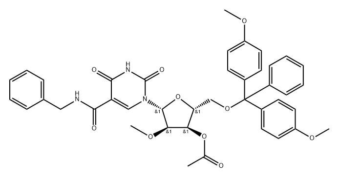 2095417-22-2 5-BenzylaMinocarbony-3'-O-acetyl-2'-O-Methyl-5'-O-DMTr-uridine