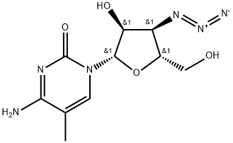 3'-Azido-3'-deoxy-5-methyl-beta-L-cytidine,2095417-52-8,结构式