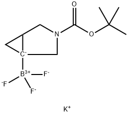 (3-BOC-3-氮杂双环[3.1.0]己烷-1-基)三氟硼酸钾,2095504-38-2,结构式