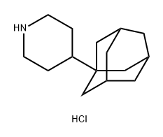 4-(金刚烷-1-基)哌啶盐酸盐,2095852-07-4,结构式