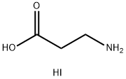 β-アラニンよう化水素酸塩 (水分低減品) 化学構造式