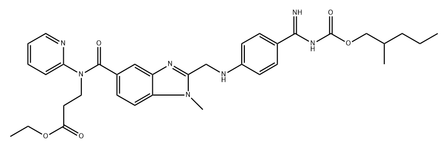 达比加群杂质,2096992-14-0,结构式