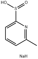 6-甲基-2-吡啶亚磺酸钠,2097773-49-2,结构式