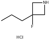 3-氟-3-丙基氮杂环丁烷盐酸盐, 2098058-83-2, 结构式