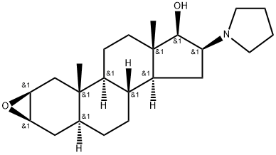 2102929-98-4 Androstan-17-ol, 2,3-epoxy-16-(1-pyrrolidinyl)-, (2β,3β,5α,16β,17β)-