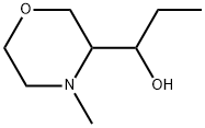 3-Morpholinemethanol, α-ethyl-4-methyl- Structure