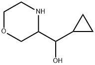 3-Morpholinemethanol, α-cyclopropyl-,2104931-30-6,结构式