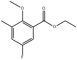 2105485-82-1 Ethyl 5-fluoro-2-methoxy-3-methylbenzoate