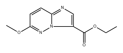 ethyl 6-methoxyimidazo[1,2-b]pyridazine-3-carboxylate Structure