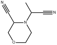 4-Morpholineacetonitrile, 3-cyano-α-methyl-|