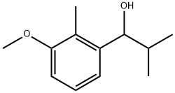 1-(3-methoxy-2-methylphenyl)-2-methylpropan-1-ol Structure