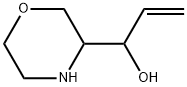 3-Morpholinemethanol, α-ethenyl-,2107081-73-0,结构式