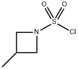 3-甲基氮杂环丁烷-1-磺酰氯 结构式