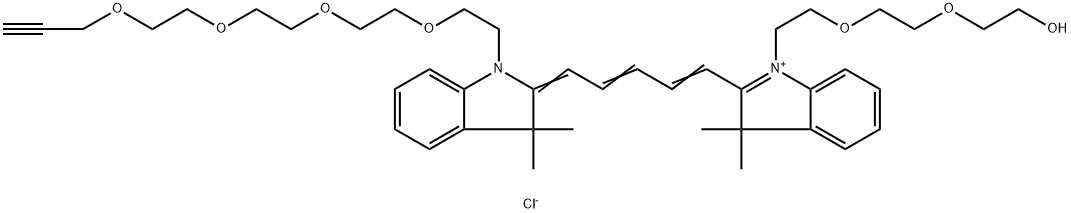 2107273-06-1 N-(羟基-二聚乙二醇)-N'-(炔丙基-四聚乙二醇-CY5染料
