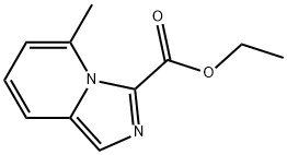 5-甲基咪唑并[1,5-A]吡啶-3-甲酸乙酯,2107406-21-1,结构式