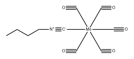 Molybdenum, (butylisocyanide)pentacarbonyl- (8CI),21077-27-0,结构式